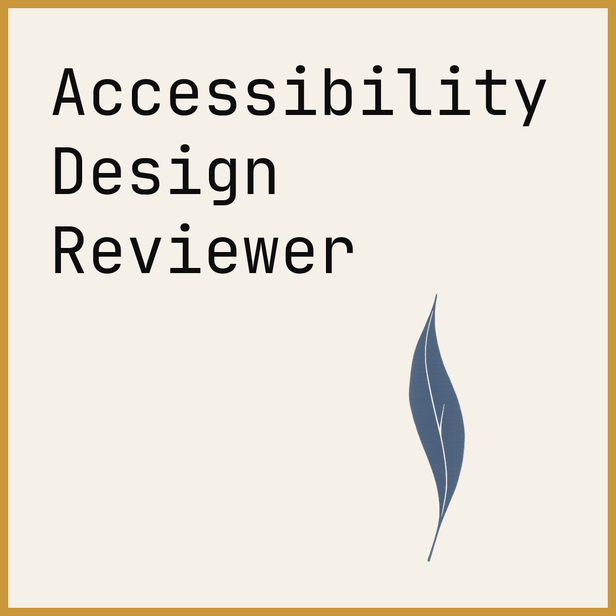 Accessibility Design Reviewer