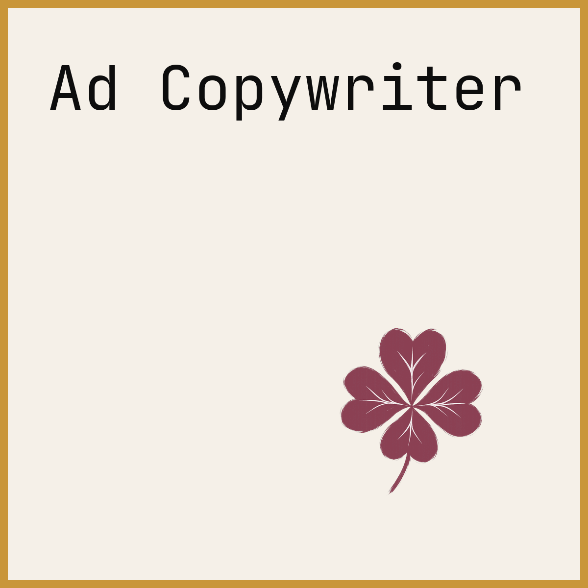 Ad Copywriter