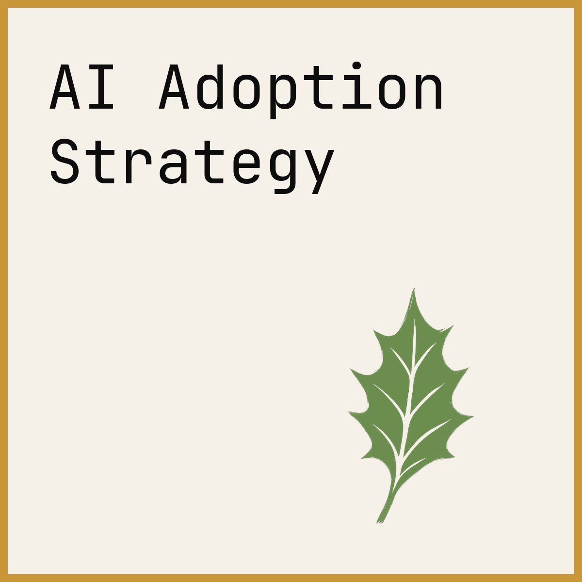 AI Adoption Strategy