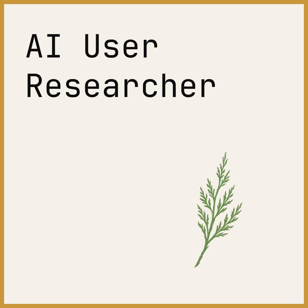 AI User Researcher
