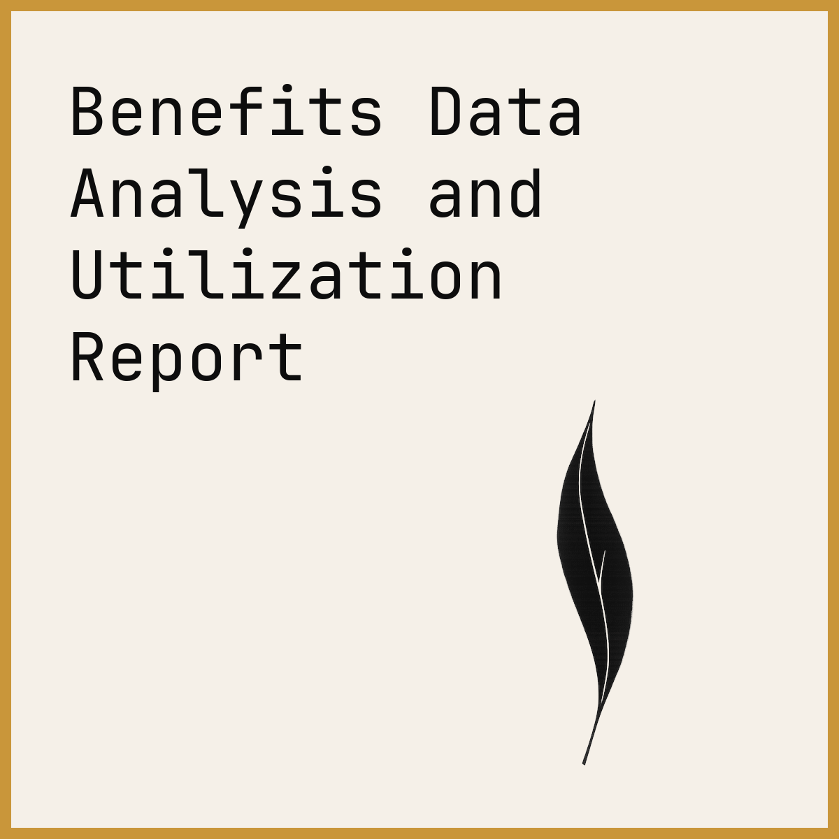 Benefits Data Analysis and Utilization Report