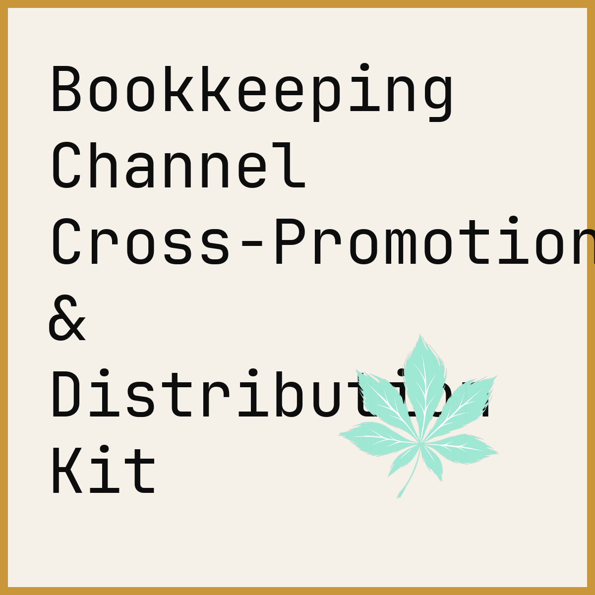 Bookkeeping Channel Cross-Promotion & Distribution Kit