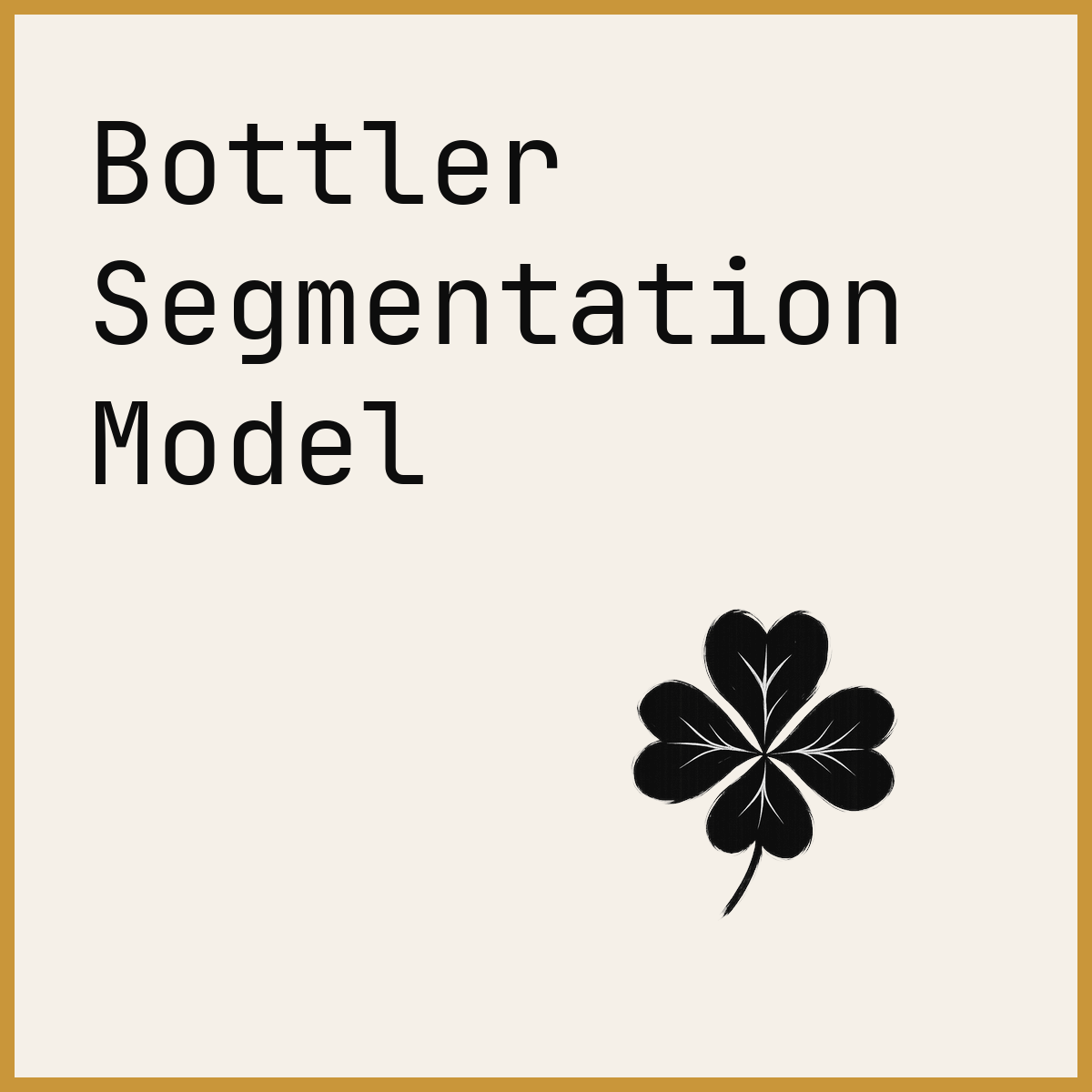 Bottler Segmentation Model