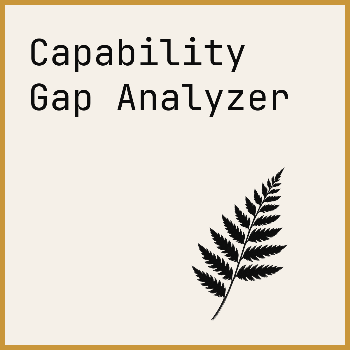 Capability Gap Analyzer