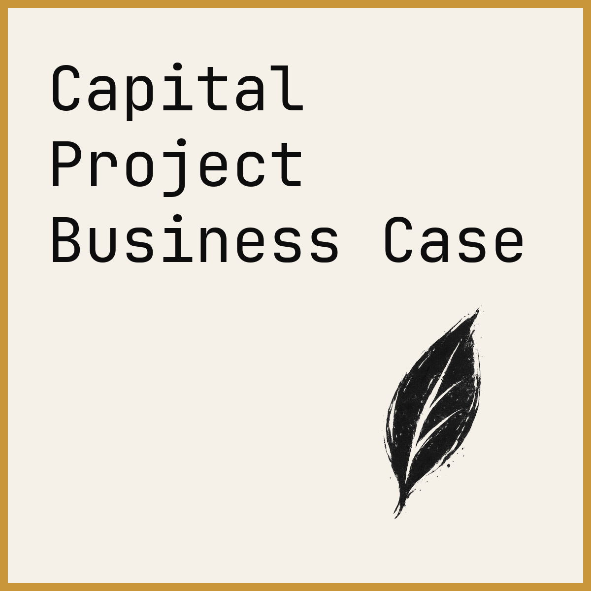 Capital Project Business Case
