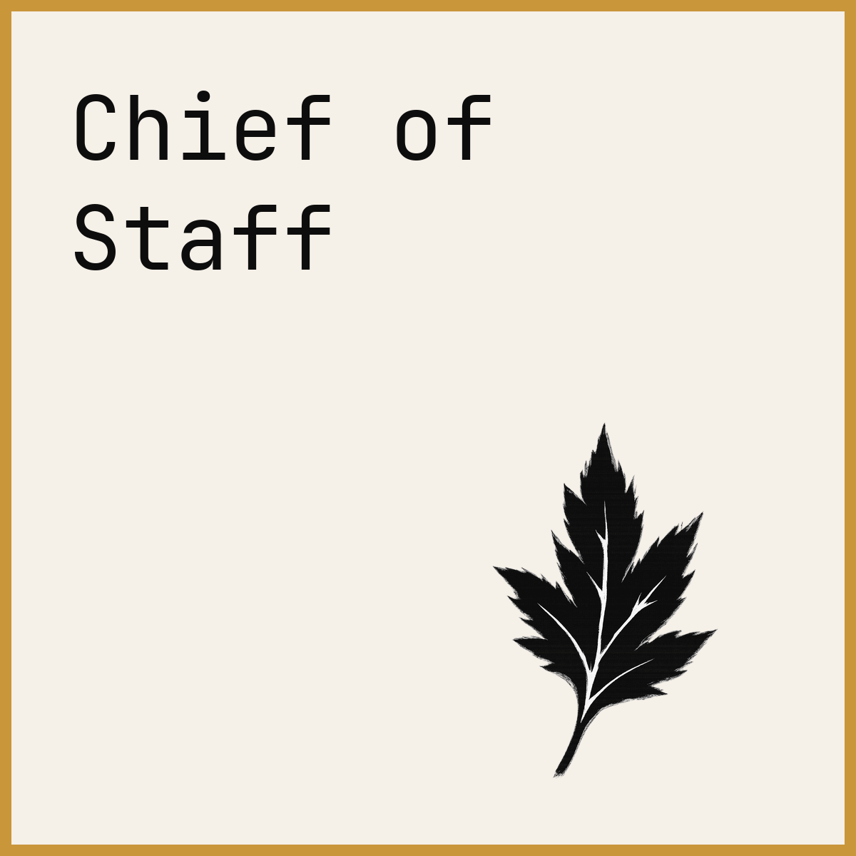 Chief of Staff