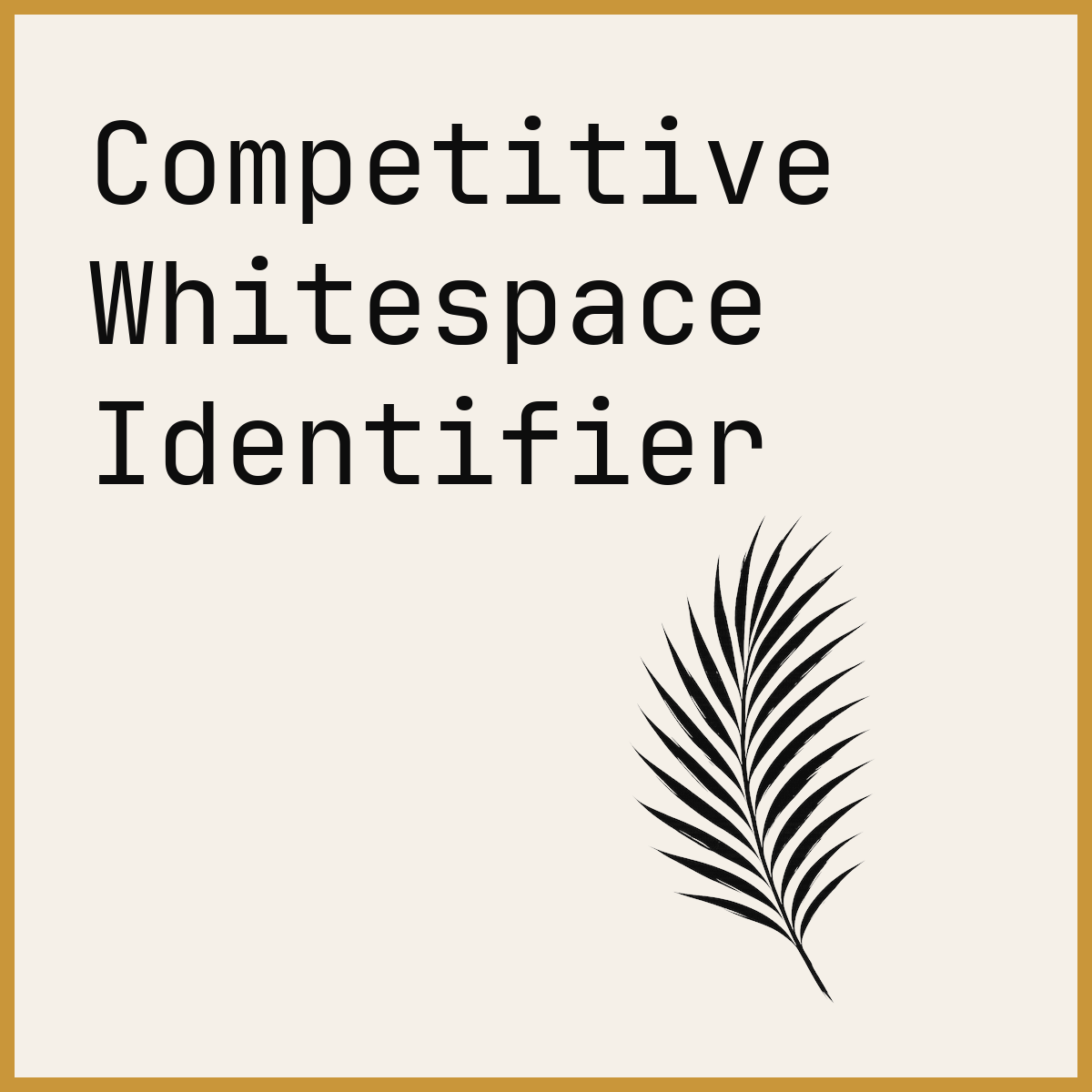 Competitive Whitespace Identifier