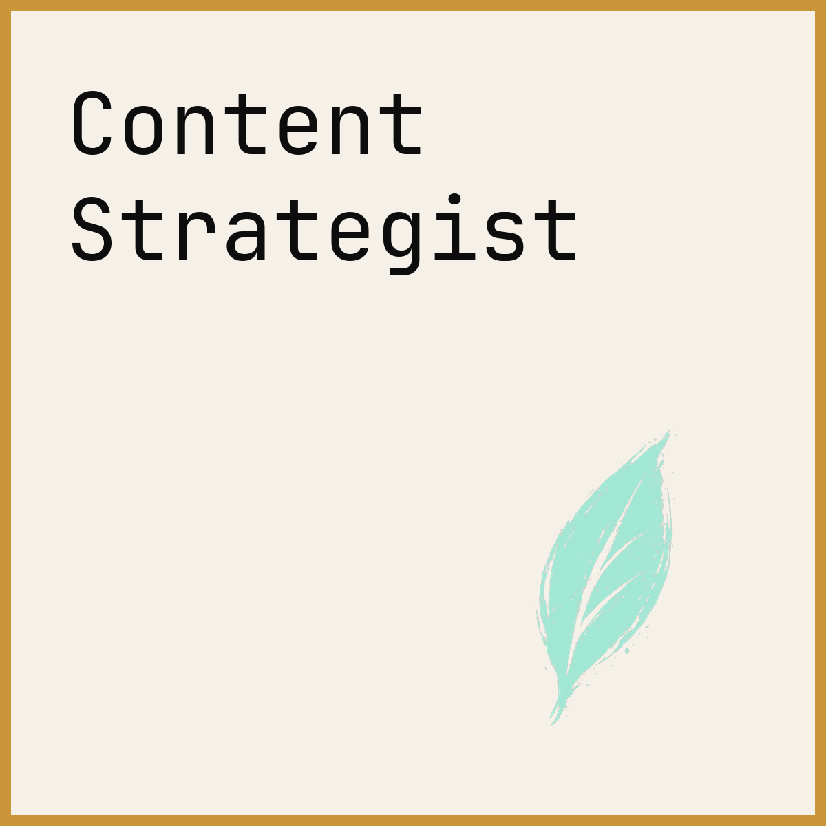 Content Strategist