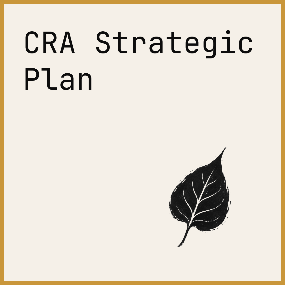CRA Strategic Plan