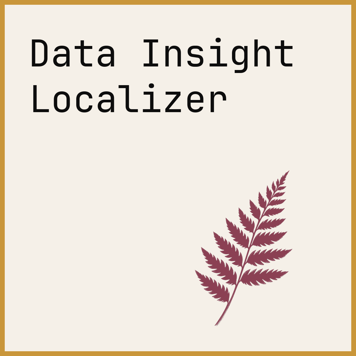 Data Insight Localizer