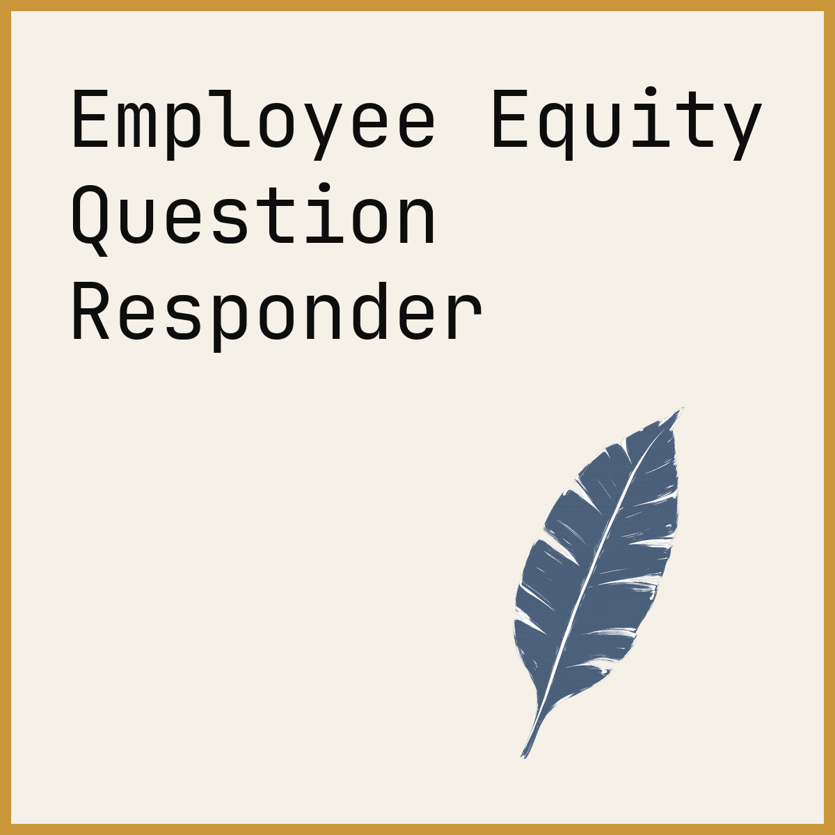 Employee Equity Question Responder