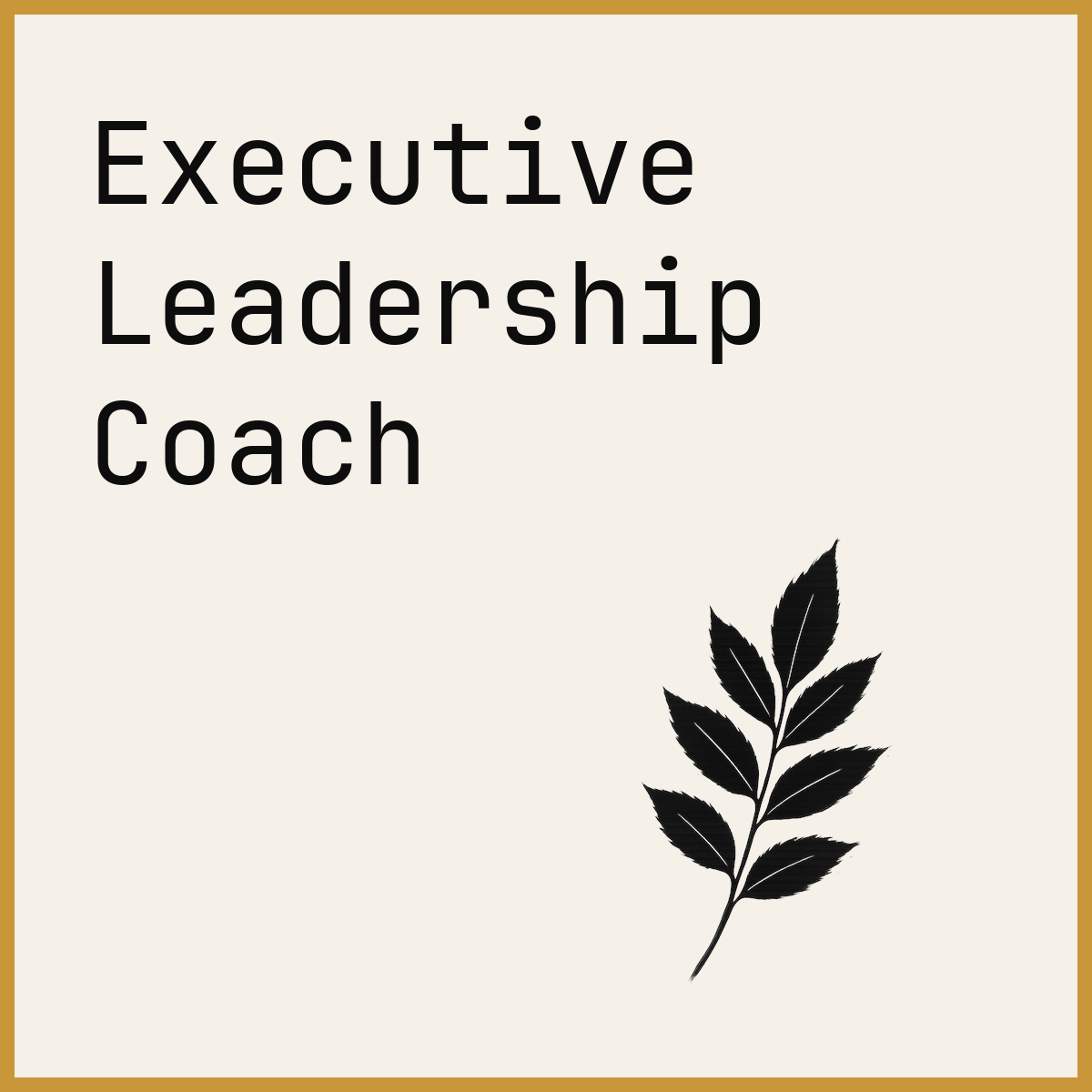Executive Leadership Coach