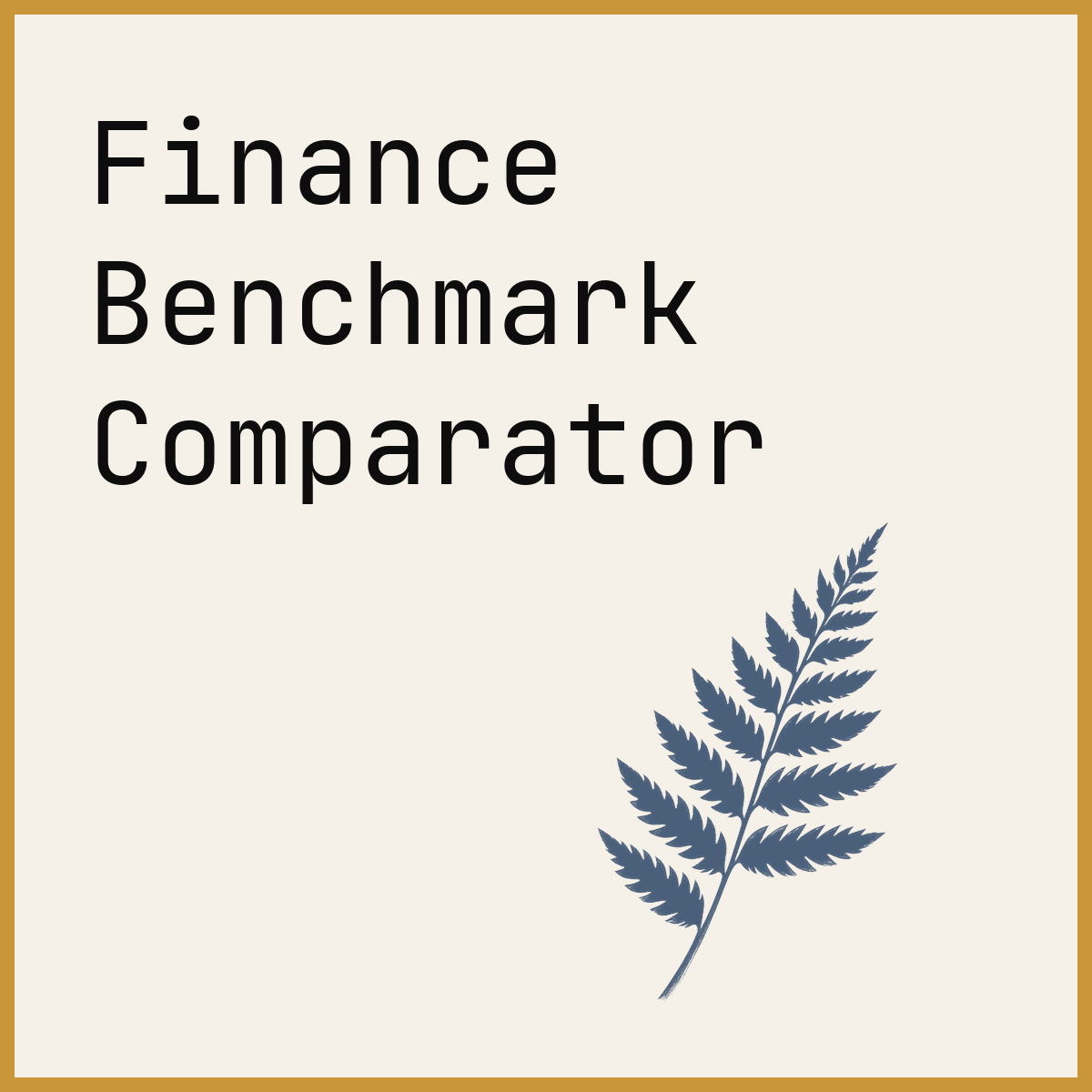 Finance Benchmark Comparator