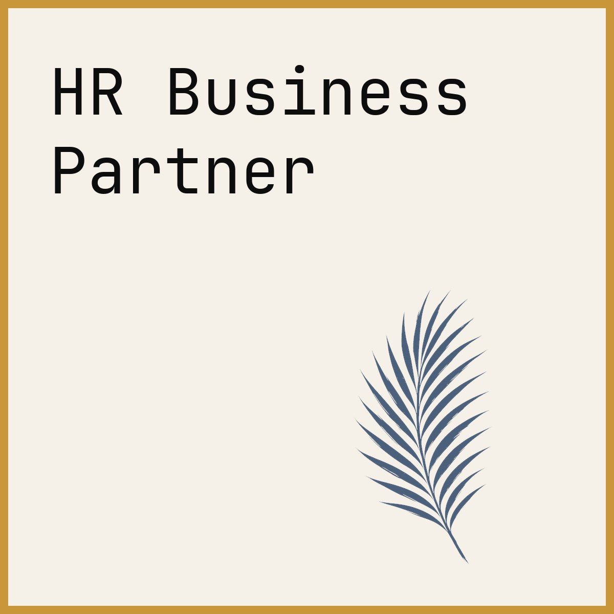 HR Business Partner