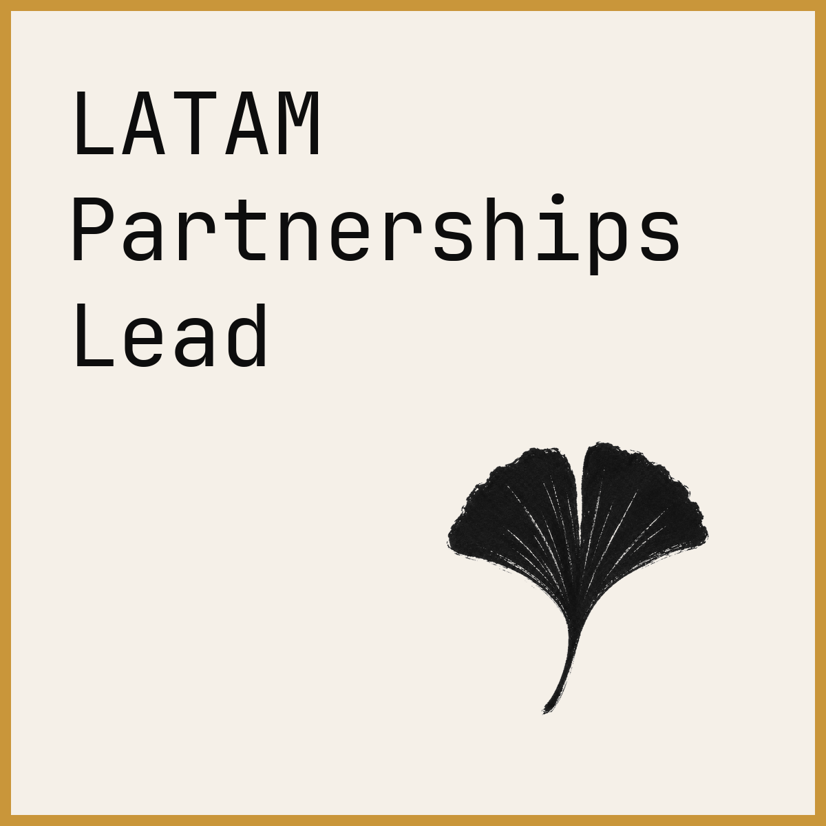 LATAM Partnerships Lead