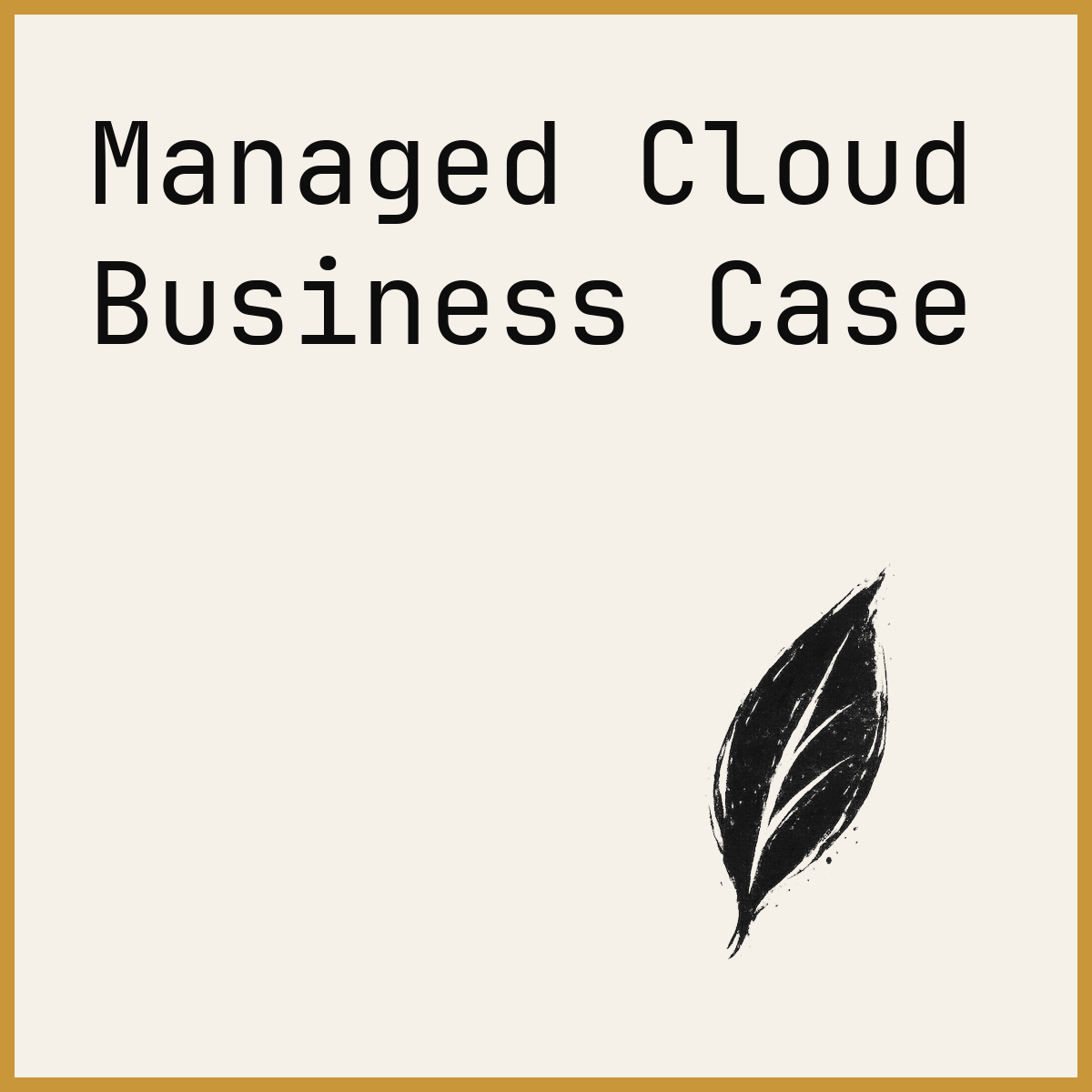 Managed Cloud Business Case