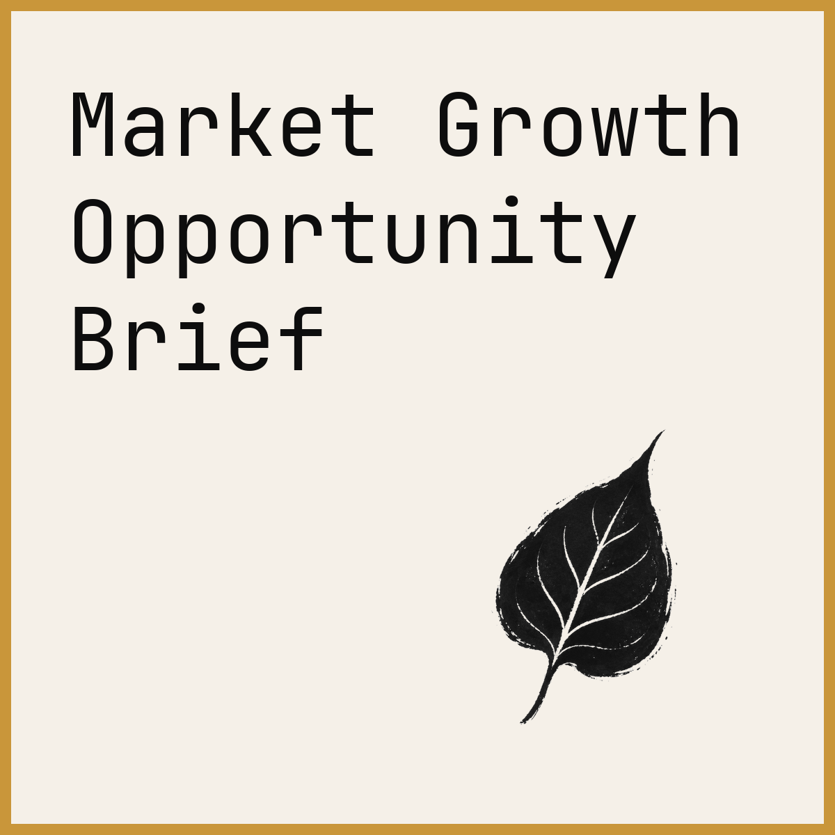 Market Growth Opportunity Brief