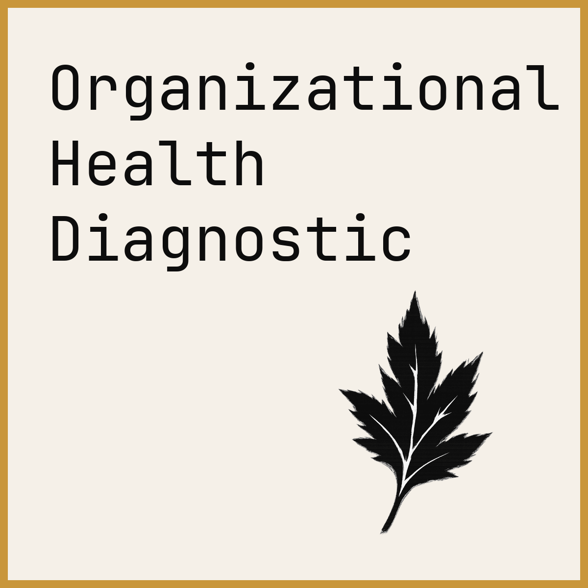 Organizational Health Diagnostic