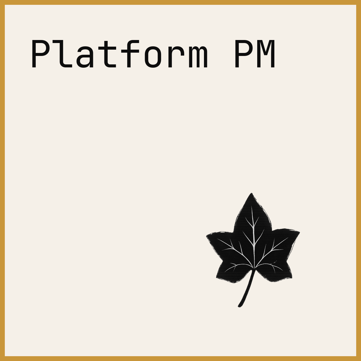 Platform PM
