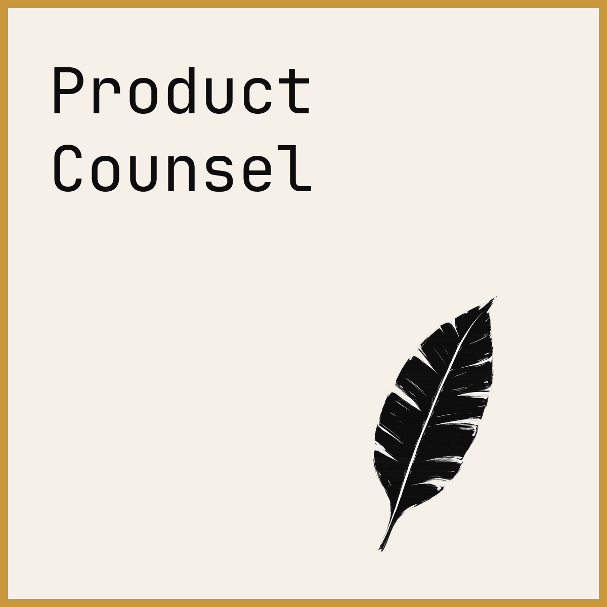 Product Counsel