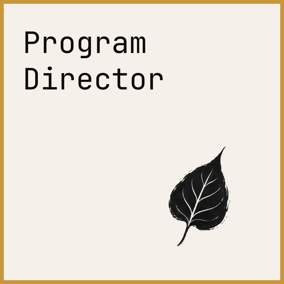 Program Director