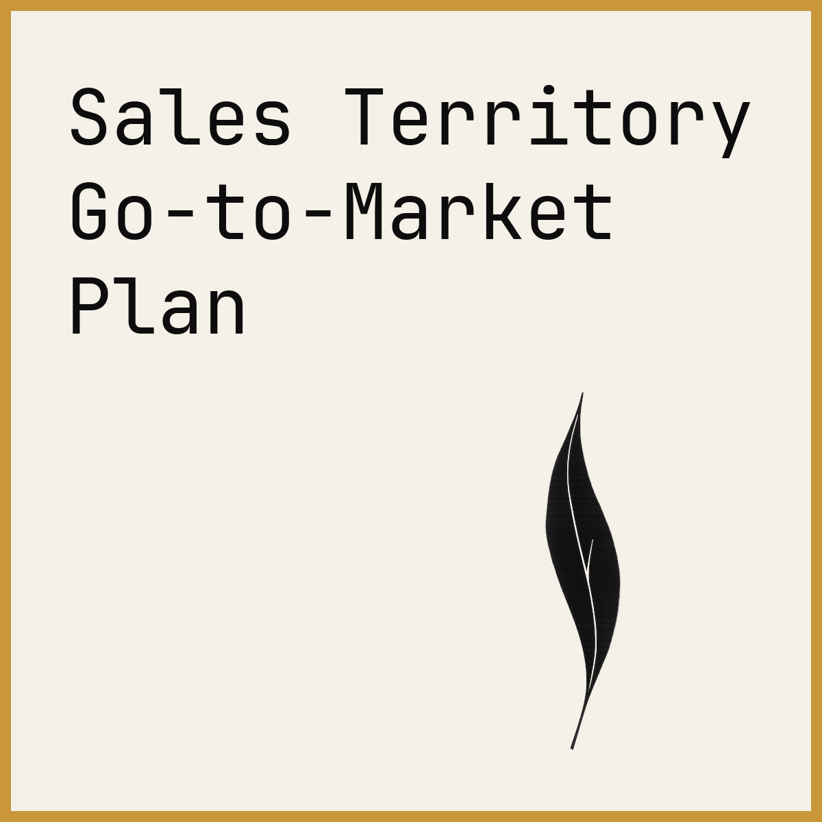 Sales Territory Go-to-Market Plan
