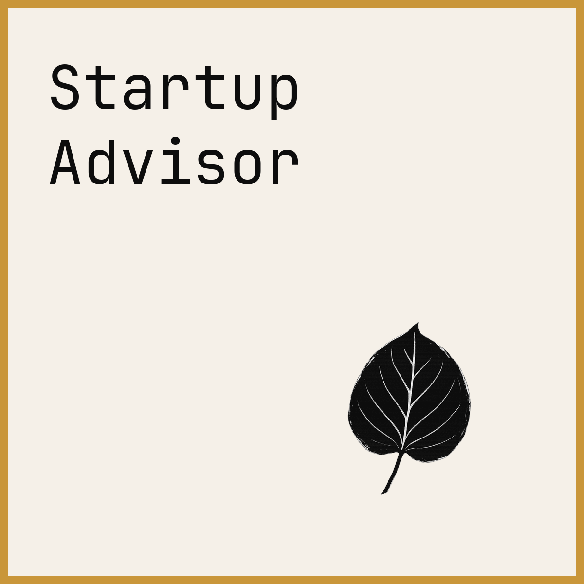 Startup Advisor