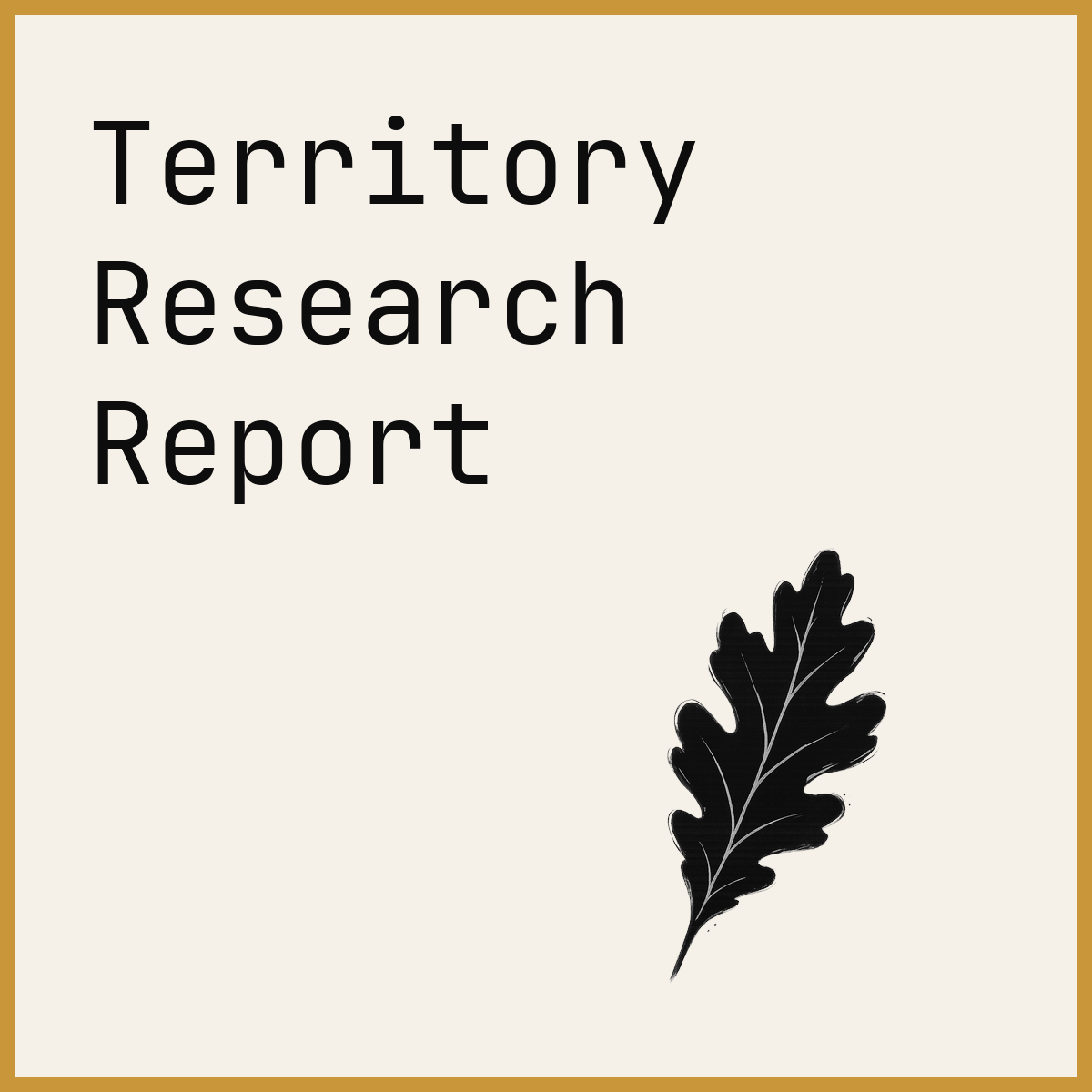 Territory Research Report