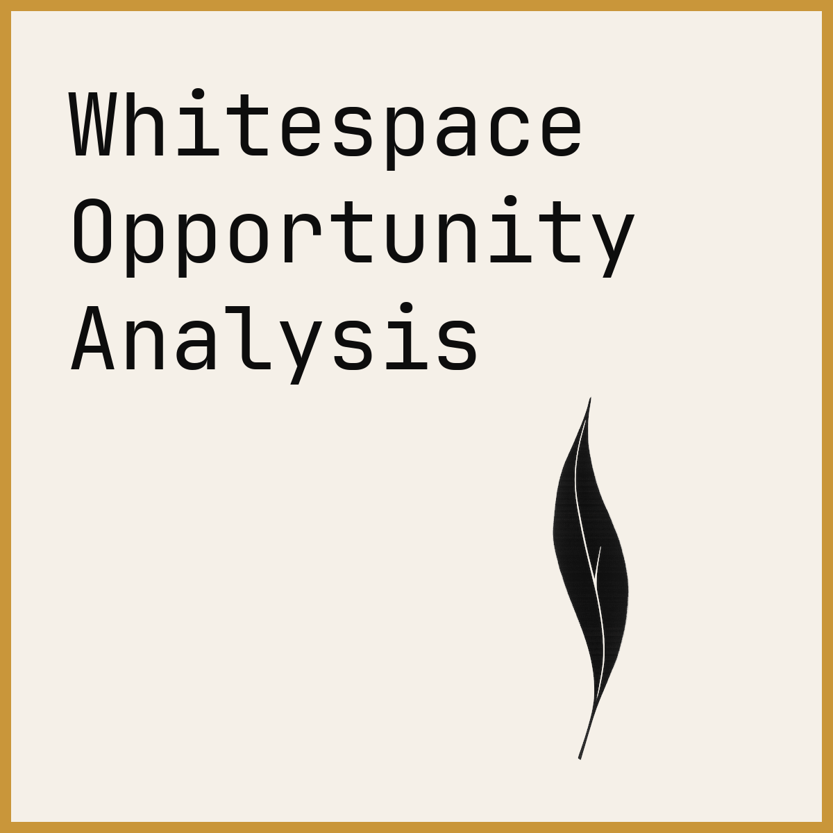 Whitespace Opportunity Analysis