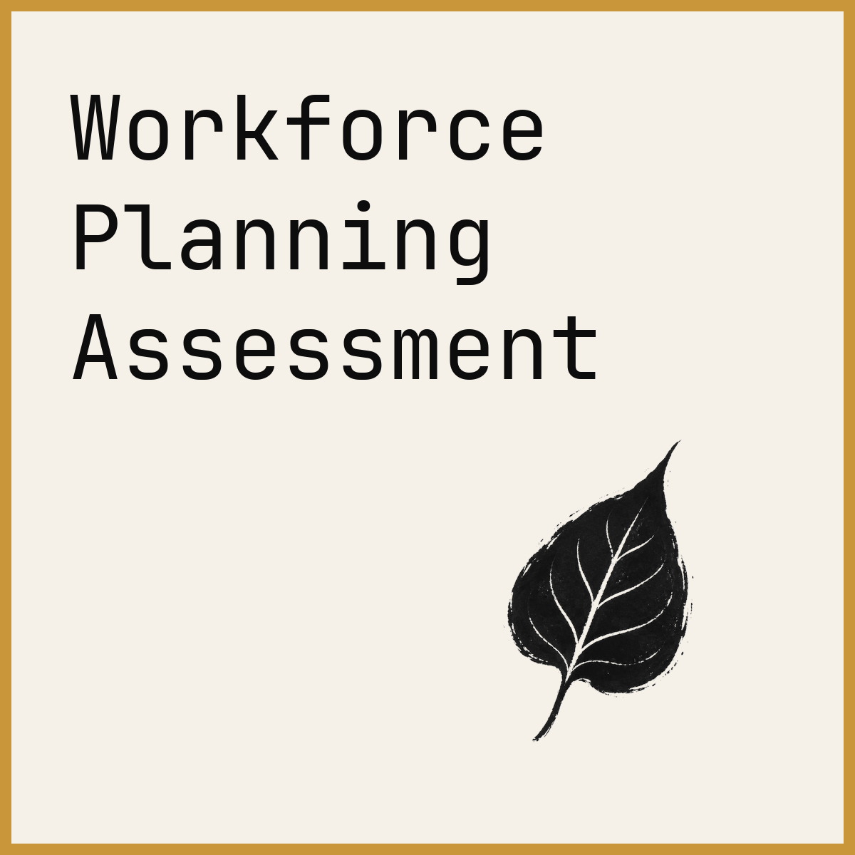 Workforce Planning Assessment