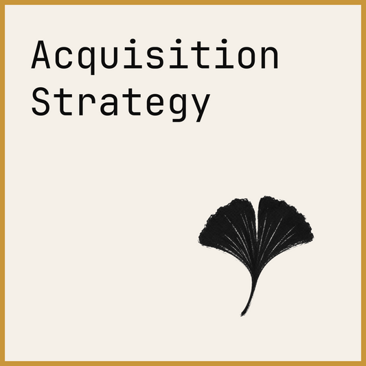 Acquisition Strategy