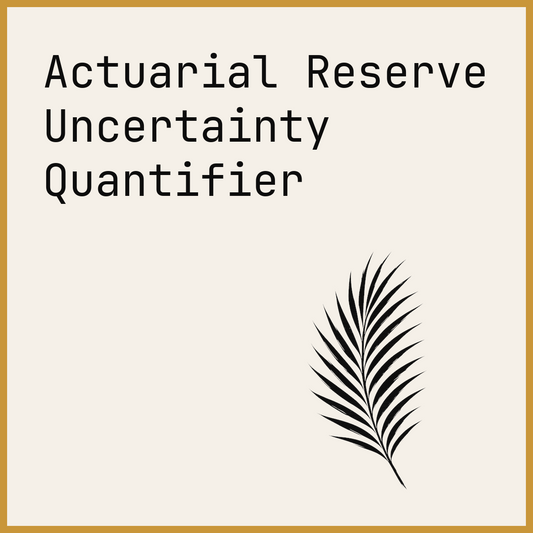Actuarial Reserve Uncertainty Quantifier