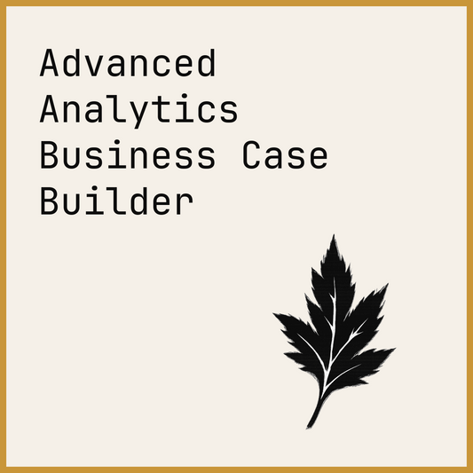 Advanced Analytics Business Case Builder