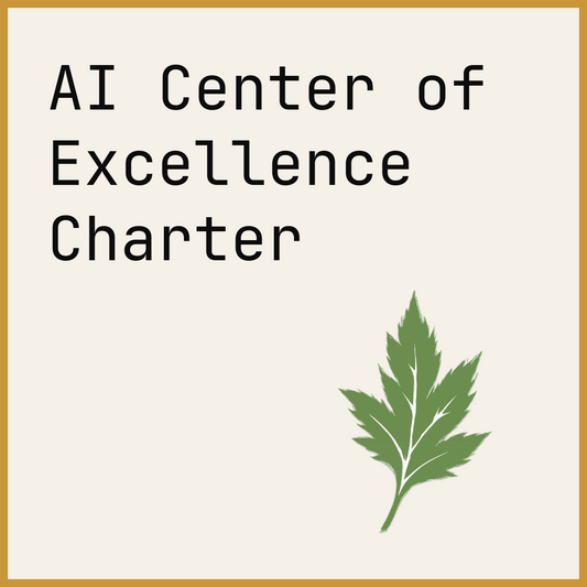 AI Center of Excellence Charter