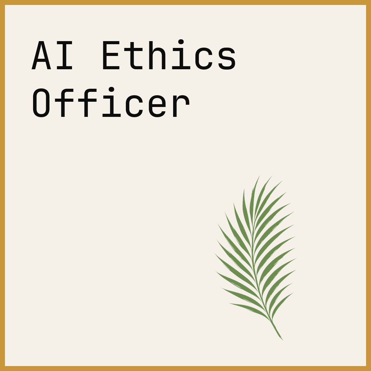 AI Ethics Officer