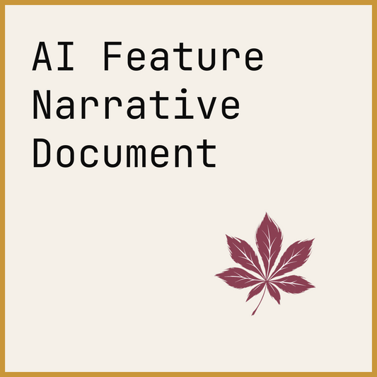 AI Feature Narrative Document