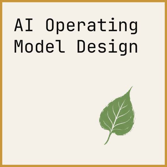 AI Operating Model Design
