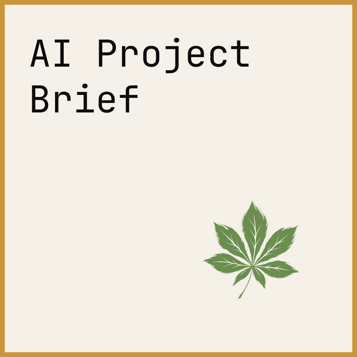 AI Project Brief