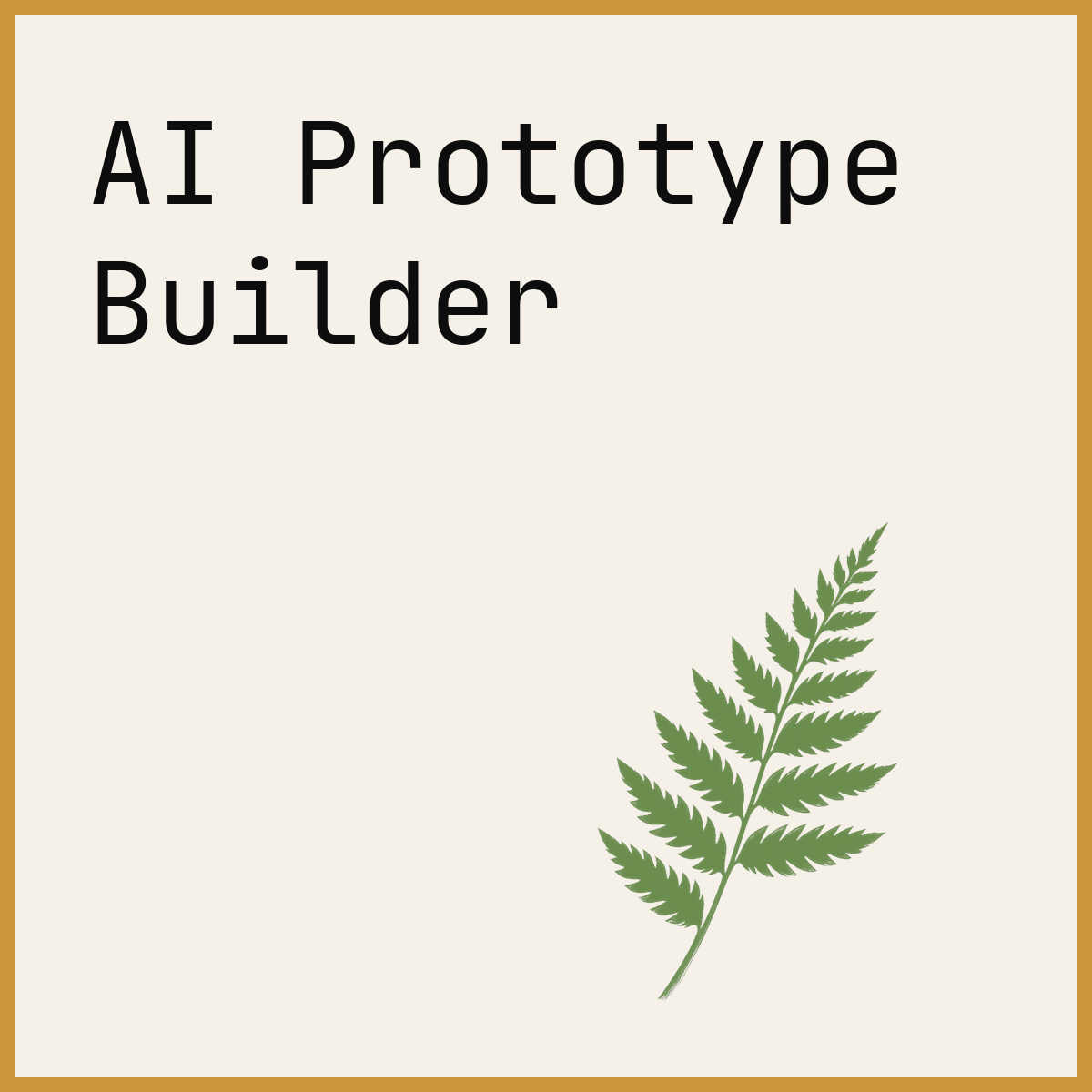 AI Prototype Builder