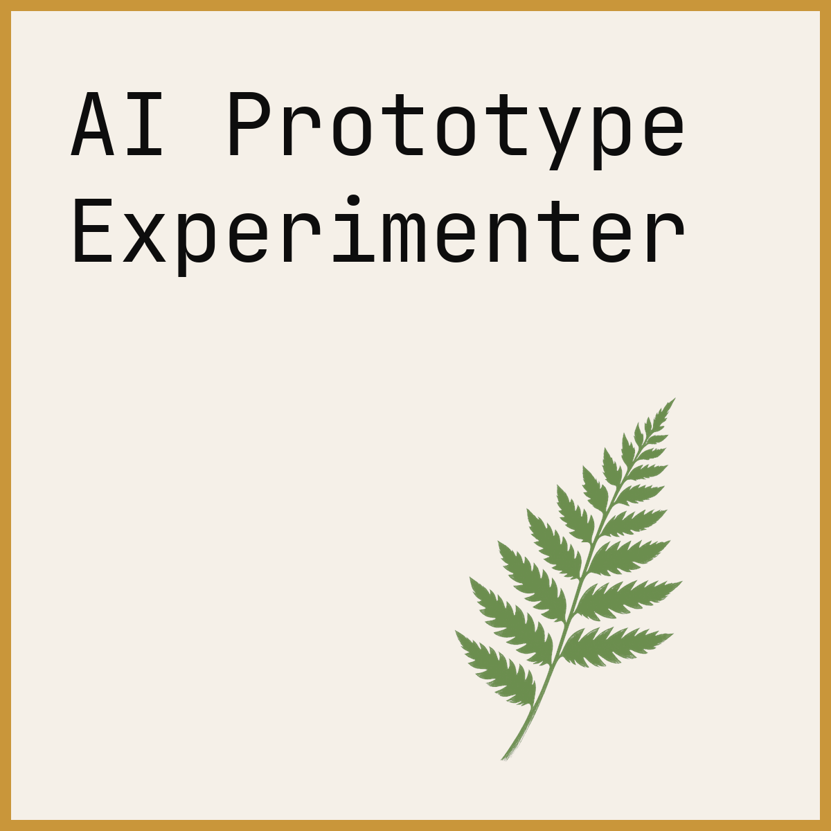 AI Prototype Experimenter