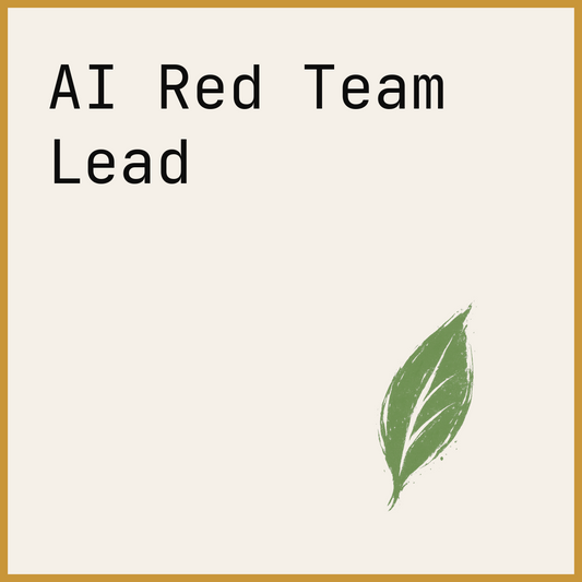 AI Red Team Lead