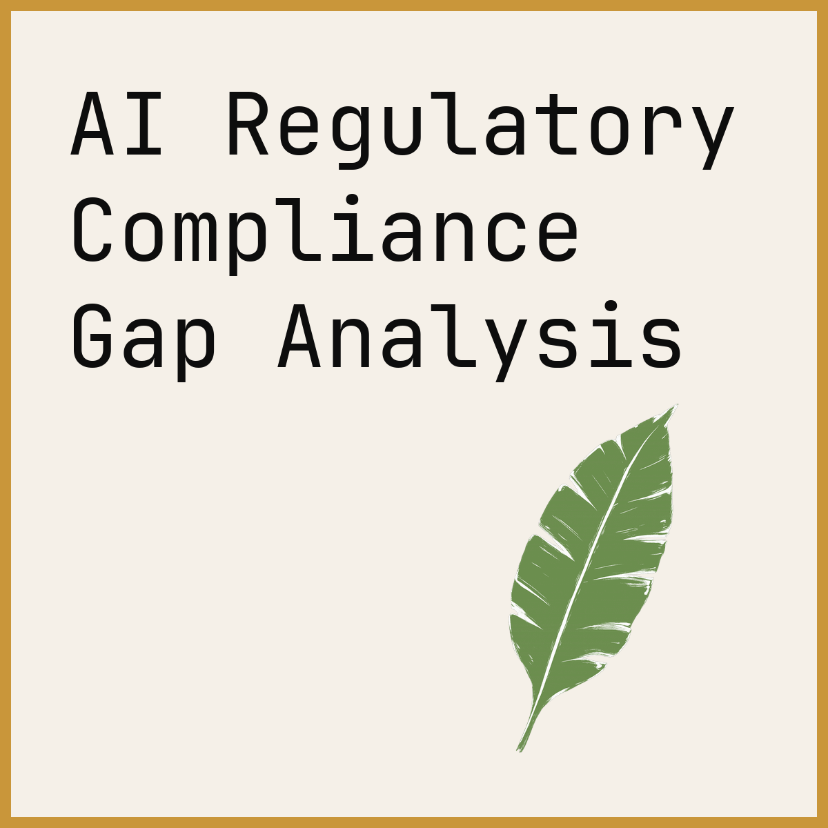 AI Regulatory Compliance Gap Analysis