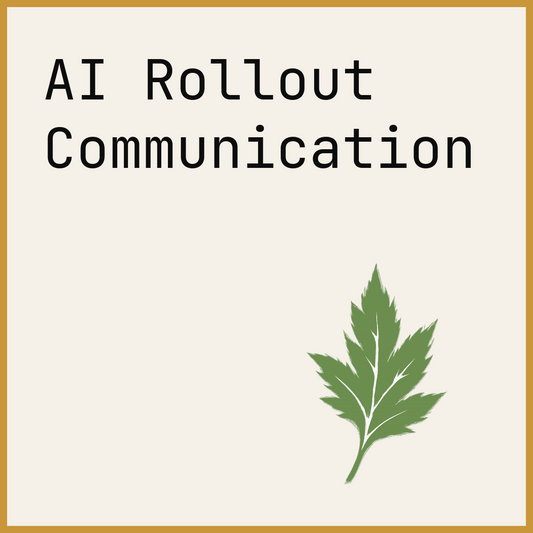 AI Rollout Communication