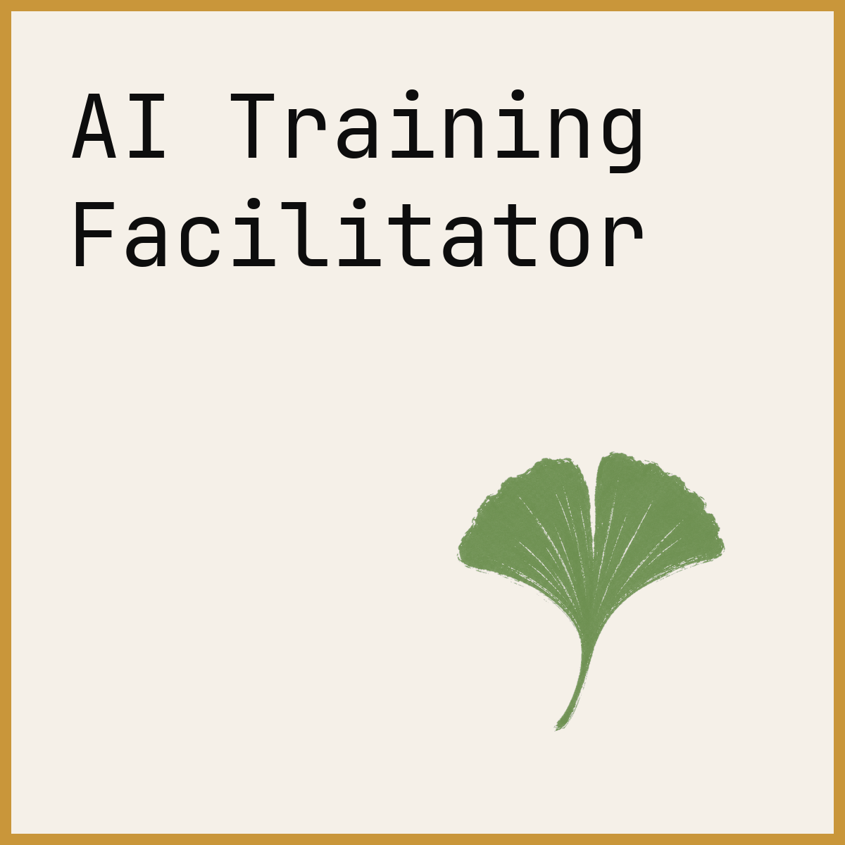 AI Training Facilitator