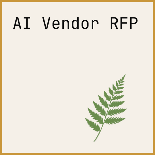 AI Vendor RFP