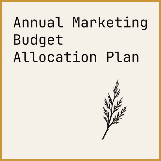 Annual Marketing Budget Allocation Plan