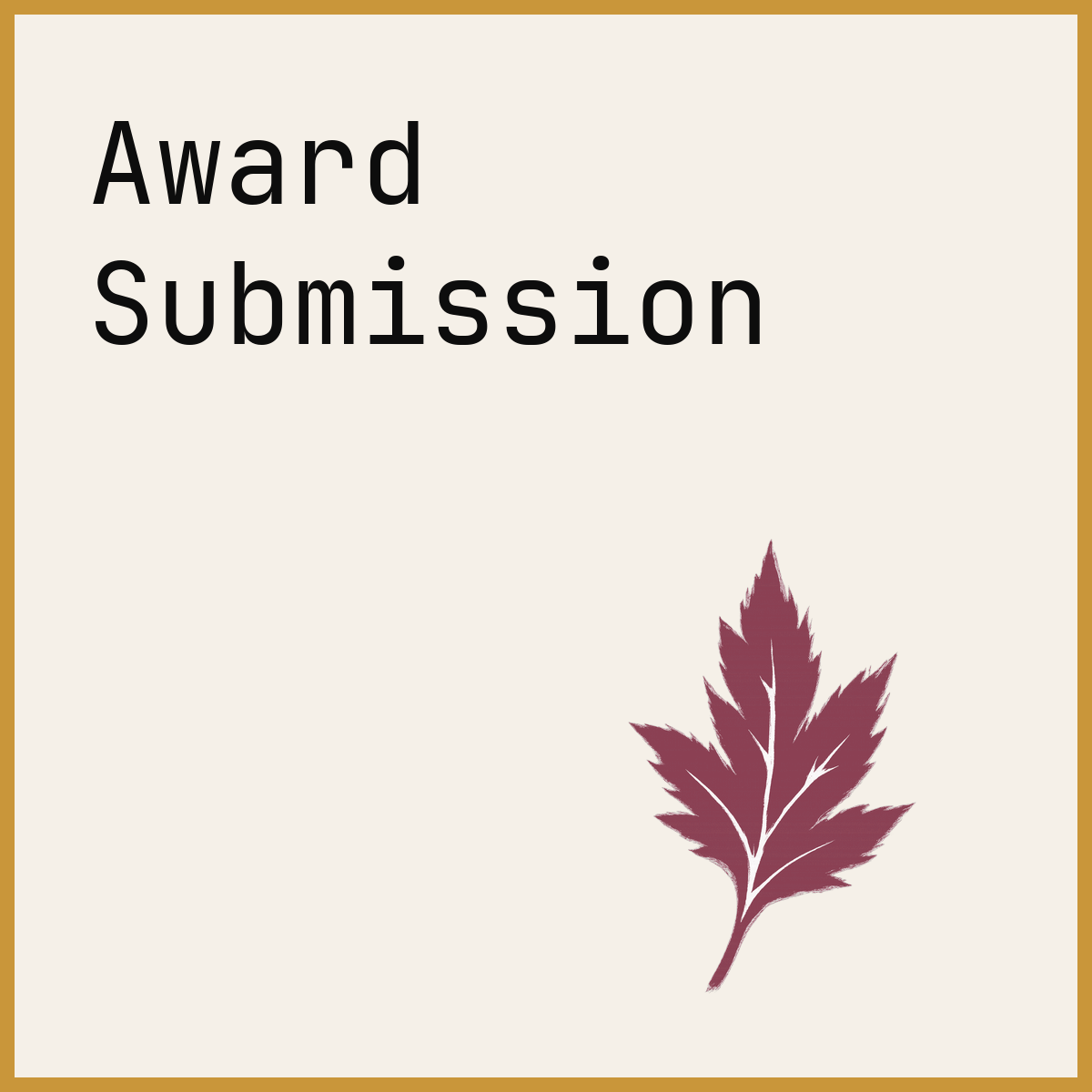 Award Submission
