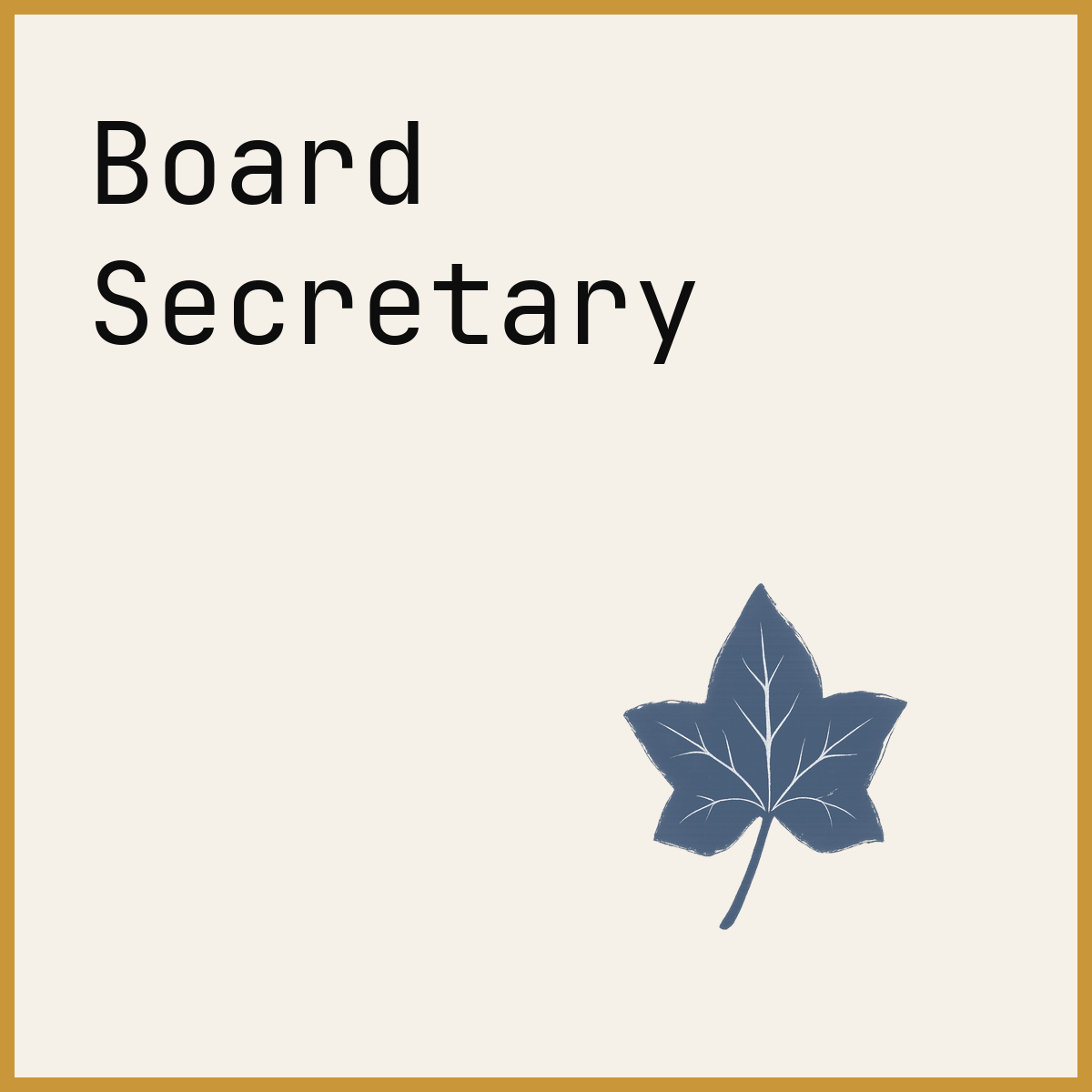 Board Secretary