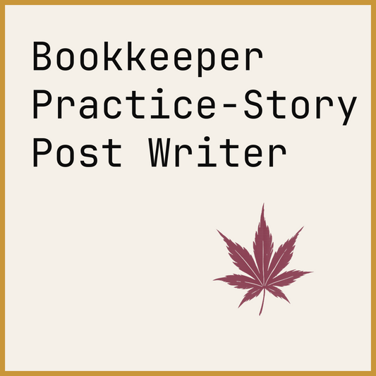 Bookkeeper Practice-Story Post Writer