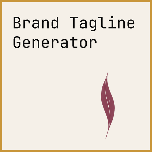 Brand Tagline Generator
